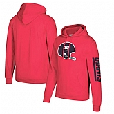 New York Giants Mitchell & Ness Classic Team Pullover Hoodie Red,baseball caps,new era cap wholesale,wholesale hats